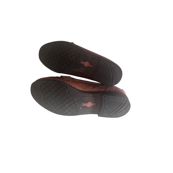 Earth Spirit brown leather slip on loafer size 8.5 W - Picture 6 of 6